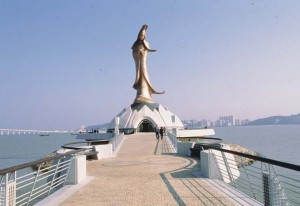 Macau Statue of Kun Lam