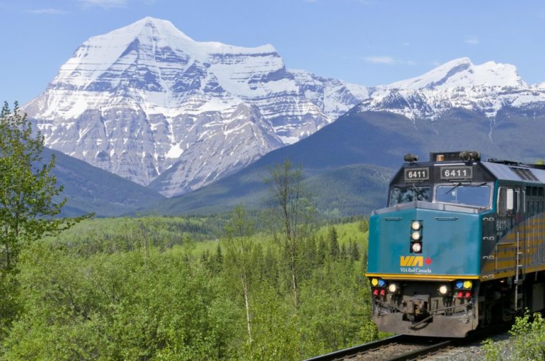 All aboard Via Rail from Vancouver to Jasper!