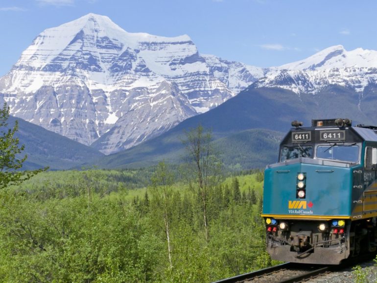 All aboard Via Rail from Vancouver to Jasper!