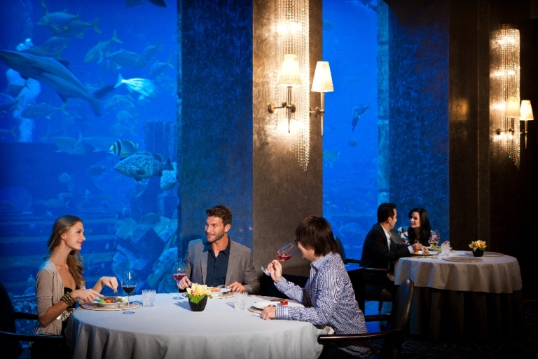 Dubai’s best seafood restaurant is a water wonderland